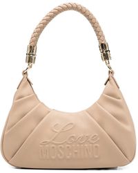 Love Moschino - Embossed-Logo Shoulder Bag - Lyst