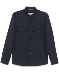 Canali - ウールシャツ - Lyst