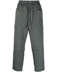 Y-3 - Quilted Drawstring-Waist Trousers - Lyst