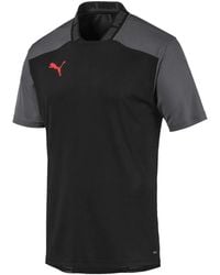 PUMA - Panelled Short Sleeve T-Shirt - Lyst