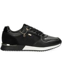Mexx - Glitter-Panelled Charm-Detail Sneakers - Lyst