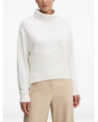 Sportalm - Panelled High-Neck Sweater - Lyst