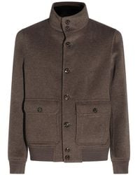 Montecore - Button-Fastening Cashmere Jacket - Lyst