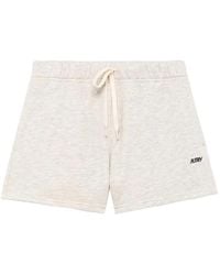 Autry - Embroidered Logo Shorts - Lyst