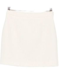 Alessandra Rich - Bouclé-Knit Mini Skirt - Lyst