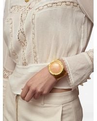 Sylvia Toledano - Sphere Quartz-Rose Cuff Bracelet - Lyst