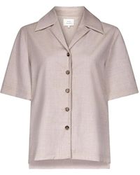 Loulou de Saison - Button Short-Sleeve Shirt - Lyst