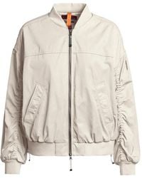 Parajumpers - Ruched Bomber Jacket - Lyst