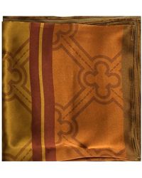 V73 - Geometric-Pattern Scarf - Lyst