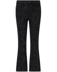 Liu Jo - Bootcut Jeans With Laser Detail - Lyst