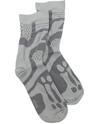 ROA - Bones Logo Q-Skin Technical Crew Socks - Lyst