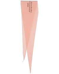 Acne Studios - Logo-Print Silk Scarf - Lyst
