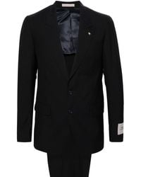 Corneliani - Single-breasted virgin wool suit - Lyst