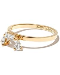 Delfina Delettrez - 18Kt Dancing Diamonds Ring - Lyst