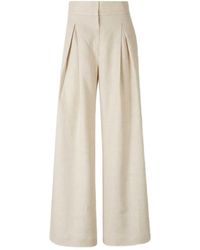 ANDRES OTALORA - High-Waist Flared Trousers - Lyst