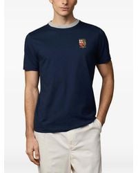 Hackett - Logo-Embroidered T-Shirt - Lyst