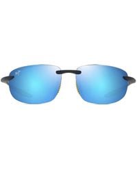 Maui Jim - Hookipa Ultra Rectangle-Frame Sunglasses - Lyst