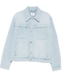 CASABLANCA - Monogram-patterned Button-up Jacket - Lyst