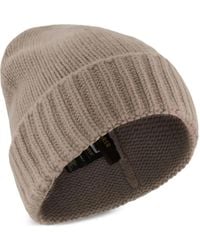 Moorer - Bonnet En Maille À Design Côtelé - Lyst