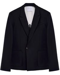 Domaine Des Artistes - Double-Breasted Wool Jacket - Lyst