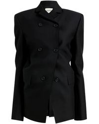 KHAITE - Double-Breasted Jacket - Lyst