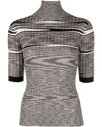 Missoni - High-neck Jacquard Knitted Top - Lyst