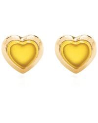 Missoma - Orecchini A Bottone Jelly Heart Con Pietre - Lyst
