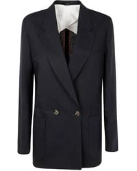 Paul Smith - Double-breasted Blazer - Lyst