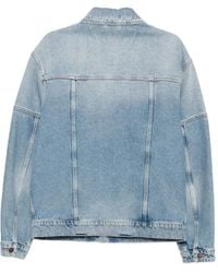 Moschino - Patchwork Denim Jacket - Lyst