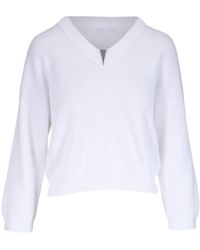 Brunello Cucinelli - Pullover Mit Monili-Verzierung - Lyst