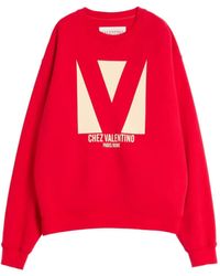Valentino Garavani - Crew-Neck Sweatshirt - Lyst