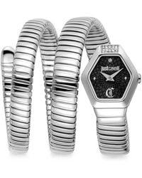 Just Cavalli - Montre Snake 22.5 Mm - Lyst