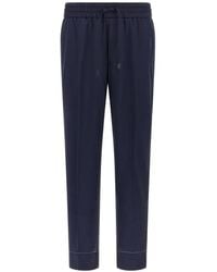 Brioni - Asolo Broek Met Trekkoord - Lyst
