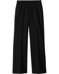 Burberry - Hose Mit Geradem Bein - Lyst