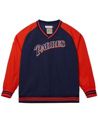 Mitchell & Ness - Mlb Pullover Sweater Met Logo - Lyst