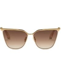 Roberto Cavalli - Geometric-Frame Sunglasses - Lyst