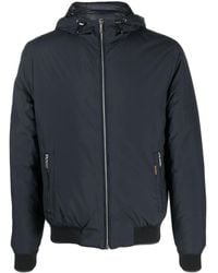 Moorer - Chaqueta Con Capucha Y Cremallera - Lyst