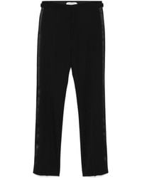 Lanvin - Stripe-Detailed Trousers - Lyst