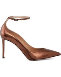 Aquazzura - 85Mm Love Affair Pointed Ankle Strap Pumps - Lyst