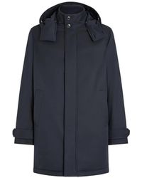ZEGNA - Motorin Hooded Parka Coat - Lyst