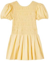 Ganni - Mini Dress - Lyst
