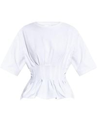 Gestuz - Inez Pleated T-Shirt - Lyst