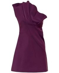 Acler - Lugano One-Shoulder Mini Dress - Lyst