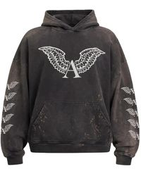 ALEXANDER DIGENOVA - Logo-Print Hoodie - Lyst