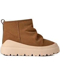 UGG - Bottines Heritage Utility En Daim À Plateforme - Lyst