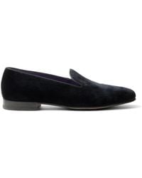 Ralph Lauren - Mocassins Alonzo En Velours - Lyst