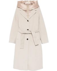 Marella - Desiderio Hooded Single-Breasted Coat - Lyst