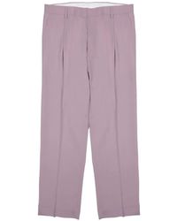 BE ABLE - Sandy Pleated Straight-Leg Trousers - Lyst