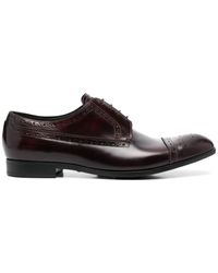 Emporio Armani - Lace-up Leather Brogues - Lyst