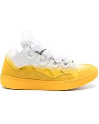 Lanvin - Curb Gradient-effect Sneakers - Lyst